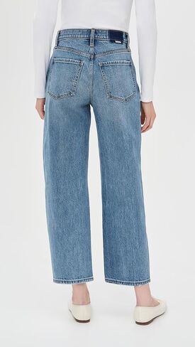 DAZE Women's Westward High Rise Barrel Leg Jeans in Saudi Arabia