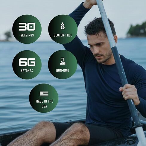 مسحوق الطاقة النظيفة goBHB® | الوقود الخلوي بأملاح BHB | يعزز القدرة على التحمل والوضوح العقلي والترطيب والتعافي | بدون كافيين أو سكر | نكهة محايدة in Saudi Arabia