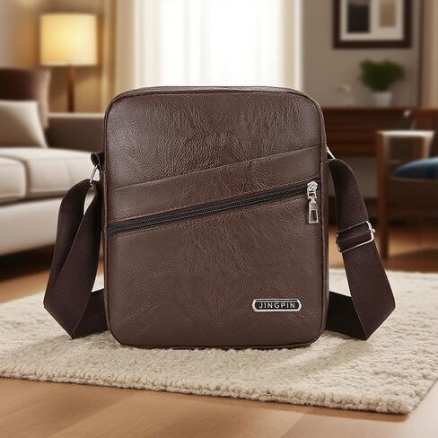 Small Mens Crossbody Sling Bag Classic Shoulder Handbags for Men Outdoors Daypacks in Saudi Arabia