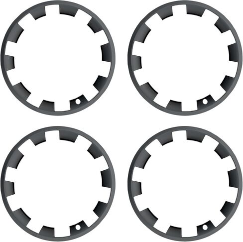 ل تسلا نموذج Y 20 بوصة عجلة ريم حامي Hubcap عجلات التعريفي غطاء حافة الإطارات حلقات الكسوة ماتي الأسود 4 قطعة in Kuwait