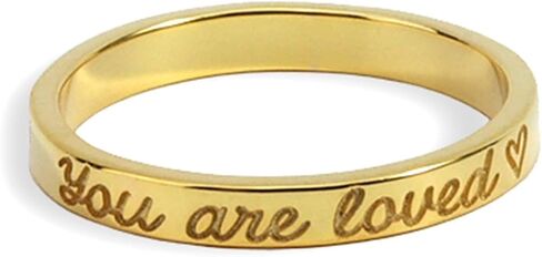 CAITLYNMINIMALIST 18K الذهب والفضة الاسترليني والذهب الوردي رسالة شخصية اسم رقيقة خاتم ذهبي مخصص هدية للأم in Kuwait