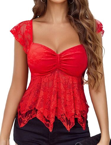 Avidlove Bralettes for Women Tank Top Going Out Shirt Babydoll Undershirts Y2k Top Lingerie S-2XL in Saudi Arabia