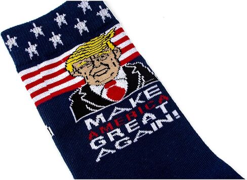 x xotic tech 2 Pairs Donald Trump Socks Make USA Great Again 2024 USA Republican Election Lets Go Brandon Funny Socks Gag Gifts For Men Women in Saudi Arabia