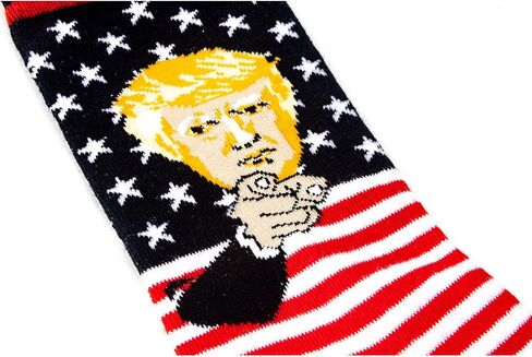 x xotic tech 2 Pairs Donald Trump Socks Make USA Great Again 2024 USA Republican Election Lets Go Brandon Funny Socks Gag Gifts For Men Women in Saudi Arabia
