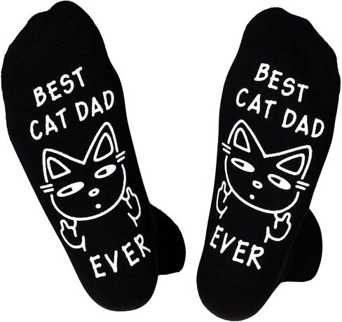 Birthday Gifts for Cat Dog Dad Cat Dog Mom,Funny Socks for Men Women Christmas Ideas,Crazy Gifts for Animal Lovers in Saudi Arabia