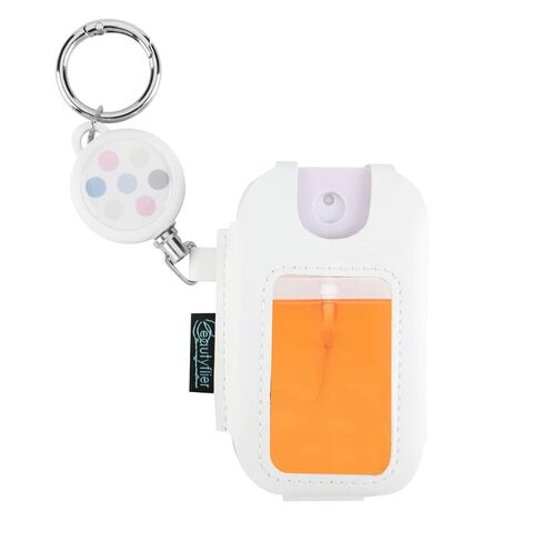 Beautyflier PU Holder Sleeve for Touchland Power Mist and Glow Mist 1FL OZ Hand Sanitizer Spray, Protective Case with Keychain and Telescoping Ring, Perfectly for Travel (Sleeve Only) in Kuwait