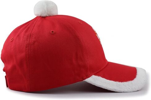Merry Christmas Baseball Cap for Men Women, Adjustable Embroidered Cotton Santa Hat in Saudi Arabia