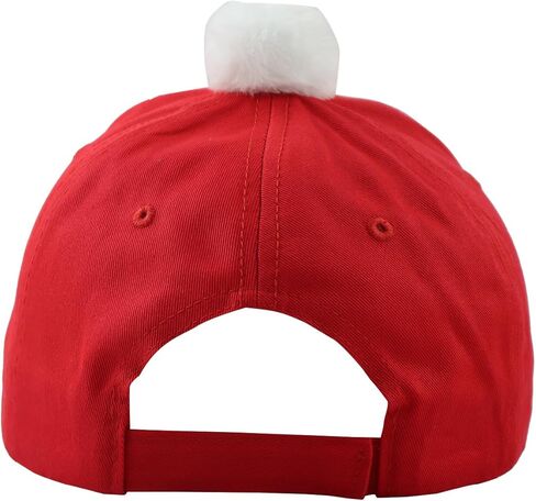 Merry Christmas Baseball Cap for Men Women, Adjustable Embroidered Cotton Santa Hat in Saudi Arabia