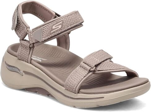 Skechers Women's Flip Flop Sandal, Taupe, 11 in Saudi Arabia