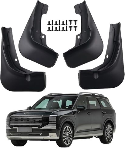 Mud Flaps for 2023 2024 2025 Kia NIRO Hybrid Mud Guards Splash Guards No Drilling Required Front & Rear SUV Set of 4PCS Black Heavy Duty Compatible with NIRO EV MudGuards Exterior Accessories in Kuwait