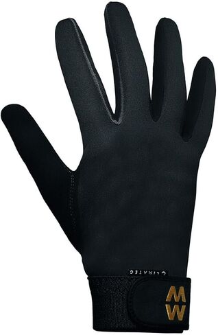 MacWet Mens & Ladies 1 Pair Long Climatec Sports Gloves - Black 8.5 in Saudi Arabia
