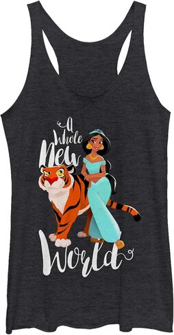 Fifth Sun Oh My Disney Princess a Whole New World Women's Racerback Tank Top in Saudi Arabia