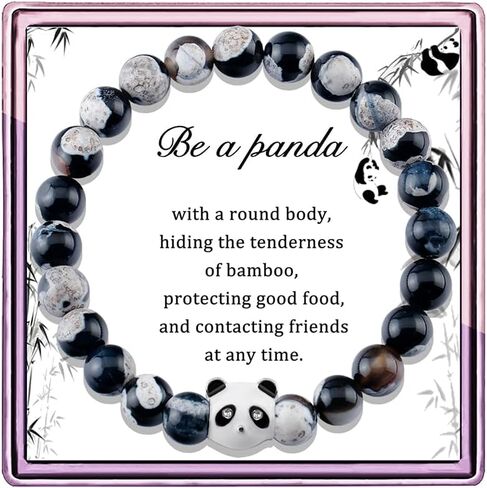 Panda Bracelet Panda Jewelry Panda Bear Panda Gifts For Panda Party Favors Panda Gifts Panda Stuff Panda Lover in Kuwait