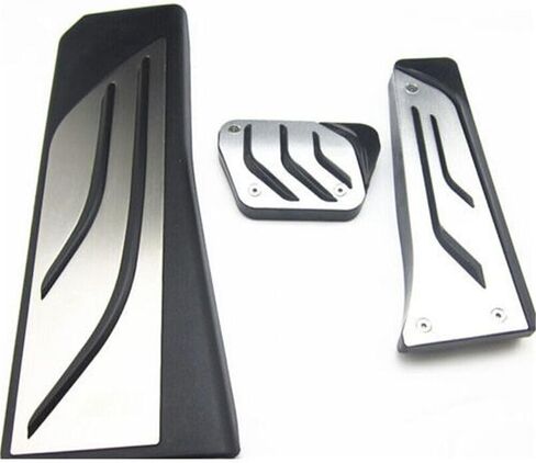 No Drill Anti-Slip at Fuel Gas Brake Pedal Cover Compatible with BMW 1 3 5 7 Series X3 X5 Z4(1 3 Series) in Kuwait