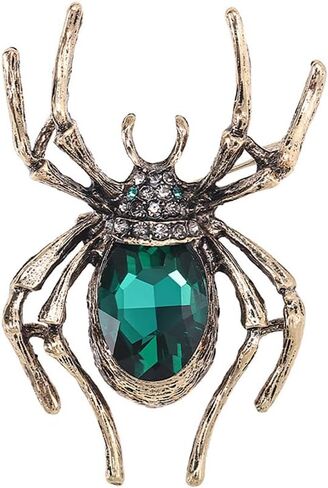 Creative Fashion Insect Brooch - Alloy with Sparkling Rhinestones in Saudi Arabia