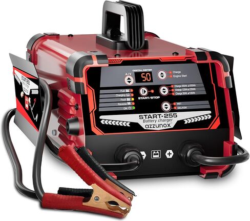 شاحن بطارية محترف 30-AMP ، شاحن السيارات 12 فولت 24V ، 130 amps محاكمة ، شاحن الشاحن ذكي بصيرة ، مثالية لسيارات الدراجات النارية شاحنات البحرية والمزيد in Kuwait