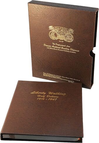 Dansco US Liberty Walking Half Dollar Coin Album 1916 - 1947 #7160 in Kuwait