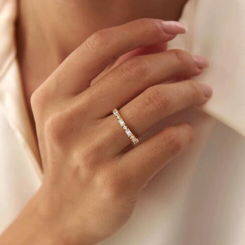 14K Gold Rings for Women Cluster Engagement Ring Womens Wedding Bands Stackable AAA+ Cubic Zirconia Comfort Fit in Saudi Arabia