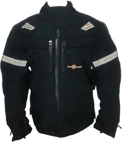 California Heat Streetrider Outer Heated Jacket (X-Large) (Black) in Saudi Arabia
