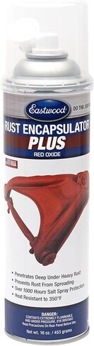 Eastwood Matte Black Rust Encapsulator plus | النهاية المتينة طويلة المتينة 1 معطف السيارات الحد الأقصى للحماية من الصدأ | مقاومة الحرارة تصل إلى 350 درجة فهرنهايت | 16 أوقية. الهباء الجوي | 1 حزمة in Kuwait