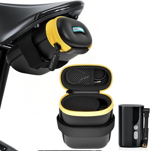 حافظة مضخة هواء متوافقة مع Fanttik X9 Pro/KUXISA/Morpilot/Aimery/For AstroAI معظم منفاخ الإطارات المحمول، وحدة تخزين ضاغط الهواء المحمولة لكابل USB والملحقات (حقيبة فقط) in Kuwait