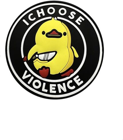 اخترت رقعة معنويات العنف، رقعة PVC Violent Duck Fun 3D، رقعة حقيبة الظهر للتكتيكات العسكرية in Kuwait