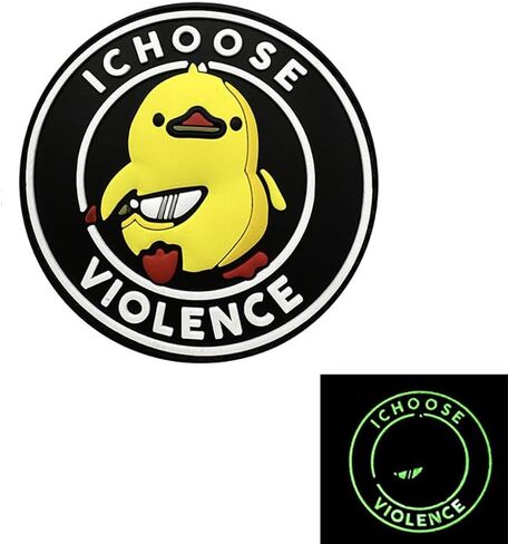 اخترت رقعة معنويات العنف، رقعة PVC Violent Duck Fun 3D، رقعة حقيبة الظهر للتكتيكات العسكرية in Kuwait