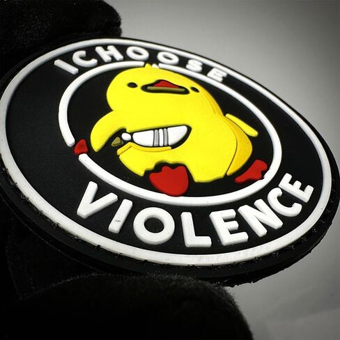 اخترت رقعة معنويات العنف، رقعة PVC Violent Duck Fun 3D، رقعة حقيبة الظهر للتكتيكات العسكرية in Kuwait