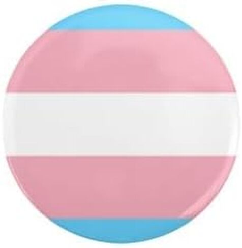 CafePress Transgender Pride Flag 1 بوصة دبوس زر صغير مستدير in Kuwait