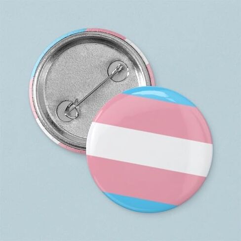 CafePress Transgender Pride Flag 1 بوصة دبوس زر صغير مستدير in Kuwait