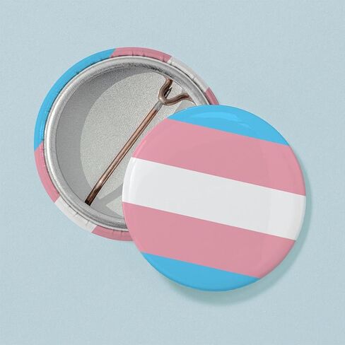 CafePress Transgender Pride Flag 1 بوصة دبوس زر صغير مستدير in Kuwait