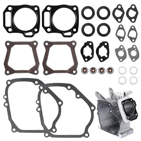 25 Pcs Predator Hemi 212 Carburetor Exhaust Intake Gasket Kit, Small Engine Carb Head Gaskets Material Compatible with Predator 196cc 212cc Honda Clone GX160 GX200 Power Equipment in Saudi Arabia