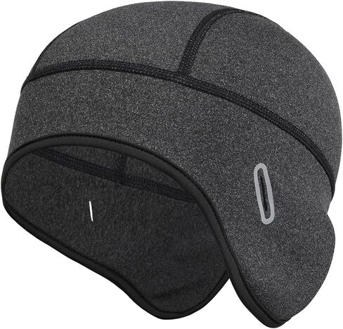 Winter Skull Cap, Fleece Lined Warm Cycling Cap with Glasses Holes for Men Women in Saudi Arabia