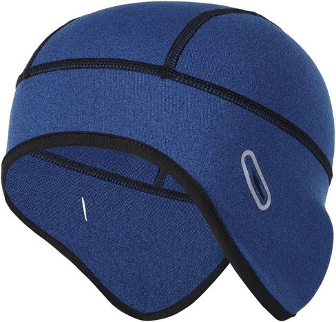 Winter Skull Cap, Fleece Lined Warm Cycling Cap with Glasses Holes for Men Women in Saudi Arabia