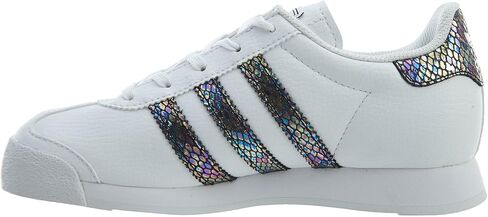 adidas Samoa C Snake Little Kid's Shoes White/Black/Noiess bw1299 (3 M US) in Saudi Arabia
