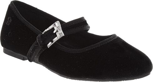 Josmo Girls Sparkly Mary Jane Flats Glitter Dress Sandals with Adjustable Buckle for Little Kid to Big Kid in Saudi Arabia