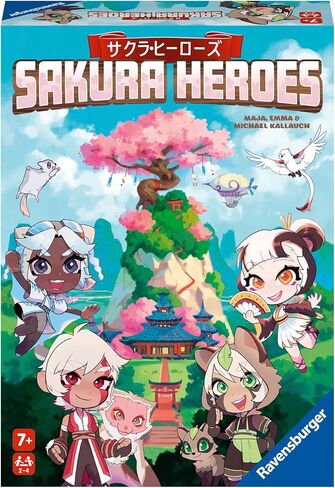 Ravensburger Sakura Heroes - لعبة نرد سريعة الوتيرة لمحبي الرسوم المتحركة من عمر 7 سنوات فما فوق in Saudi Arabia