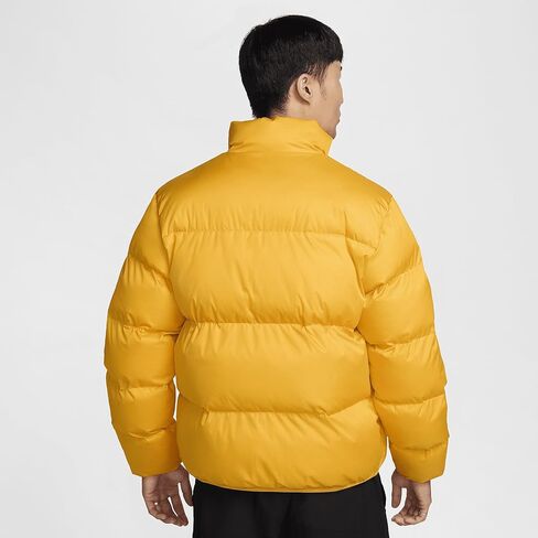 Nike Sportswear Club Men's Puffer Jacket (University Gold/White, FB7368-739) in Saudi Arabia