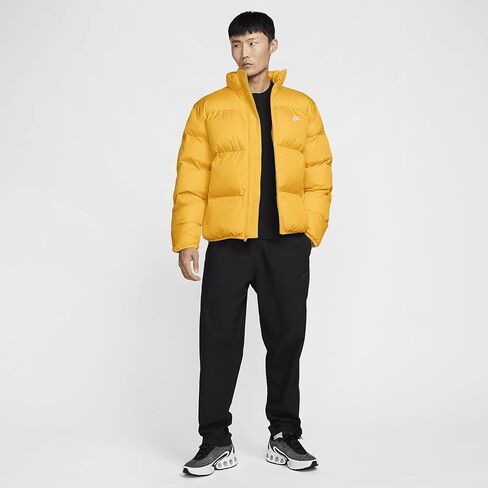 Nike Sportswear Club Men's Puffer Jacket (University Gold/White, FB7368-739) in Saudi Arabia