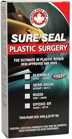 SELE SEAL SEAL SURSION SURSION SUPSION STABLE STABLE - ALTIMARY في إصلاح البلاستيك ، المعتمد من OEM واستخدامه - الترميم على Gouges والدموع والثقوب والخدوش - 440 جم (15.5 أوقية) in Kuwait