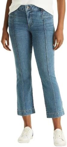 Nautica Women's Denim Demi-Bootcut Cropped Flare Jeans in Saudi Arabia