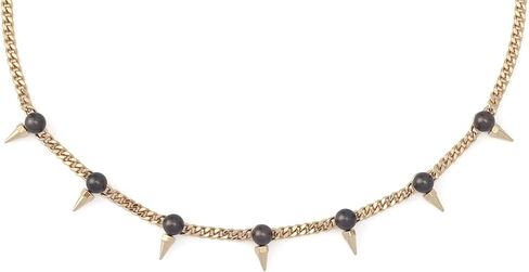 AllSaints Jewelry Women's Pearl Spike Bib Necklace in Saudi Arabia