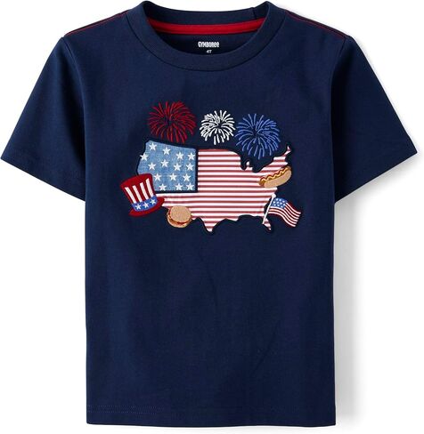 Gymboree Boys 'and Toddler All Alaves Short Sereve Tops Servidered Tops in Saudi Arabia