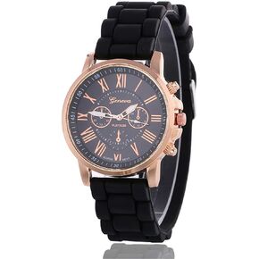 CdyBox Women Men Silicone Band Analog Quartz Casual Watches Jelly Color Unisex Bracelet