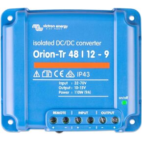 Victron Energy Orion-Tr IP43 48/12-Volt 9 amp 110-Watt Isolated DC-DC Converter
