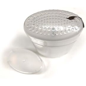 Empty Gel Deodorant Containers - BPA Free Plastic, Twist-up, 2.5 oz, Top-Fill, Gel squeezes up through holes in the top