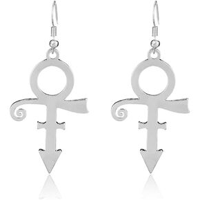 Punk Stylish Personalized Cartoon Music Note Earrings for Women Girls Music Lover Jewelry Unique Fashion Gothic Music Symbols Rock Band Symbol Earrings
