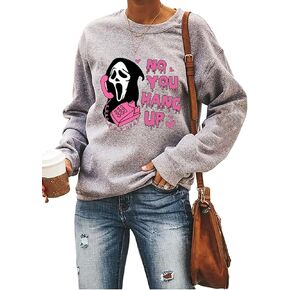 Michael Myers Butcher Shop Sweatshirt Womens Funny Halloween Horor Graphic tShirts