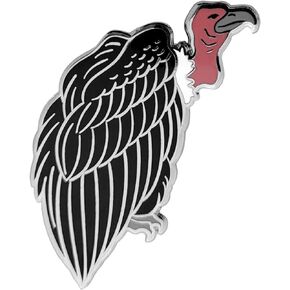 Pinsanity Vulture Enamel Lapel Pin