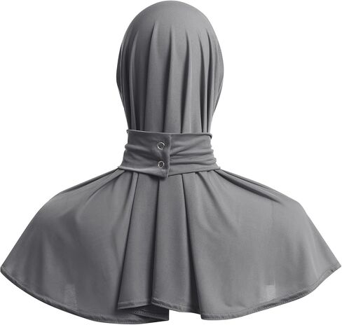 OBEEII Modal Hijab for Women Stretchable Full Cover Shawl Cap Full Neck Scarf Turbans Prayer Scarf Wrap Scarves in Saudi Arabia